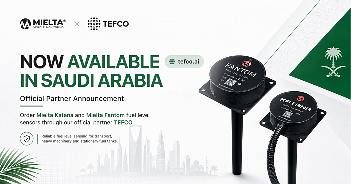 MIELTA Fuel Level Sensors Now Available in Saudi Arabia!